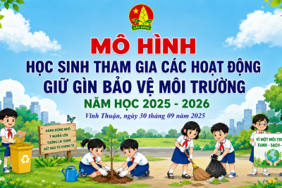 LIÊN ĐỘI TRƯỜNG TH&THCS TÂN THUẬN 2 TRIỂN KHAI ĐỀ ÁN “CÂU CHUYỆN THỜI HOA LỬA” NĂM HỌC 2025 – 2026