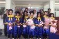 KHOẢNH KHẮC LỄ RA TRƯỜNG CỦA HỌC SINH LỚP 9 NĂM HỌC 2024 – 2025