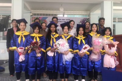 KHOẢNH KHẮC LỄ RA TRƯỜNG CỦA HỌC SINH LỚP 9 NĂM HỌC 2024 – 2025