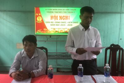 HỘI NGHỊ VIÊN CHỨC NĂM HỌC 2025 – 2026