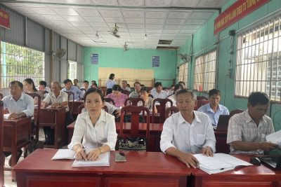 HỘI NGHỊ ĐÁNH GIÁ VIÊN CHỨC CUỐI NĂM HỌC 2025-2026