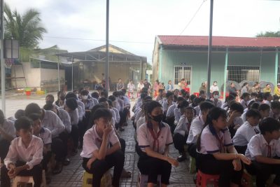 LIÊN ĐỘI TH&THCS TÂN THUẬN 2 TỔ CHỨC HOẠT ĐỘNG HƯỚNG NGHIỆP CHO ĐỘI VIÊN LỚN NĂM HỌC 2025 – 2026
